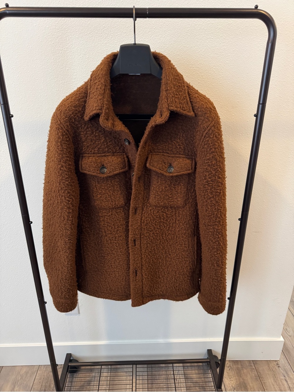 Manuel Ritz Brown/Tan Shirt Jacket